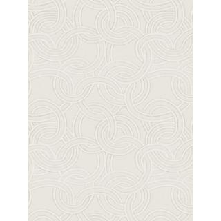 Seabrook Designs CO80108 Connoisseur Acrylic Coated Circles Wallpaper